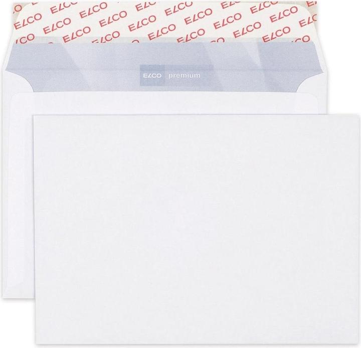 Elco Briefumschläge Premium in Bürogrosspackung (B6, 500 x)