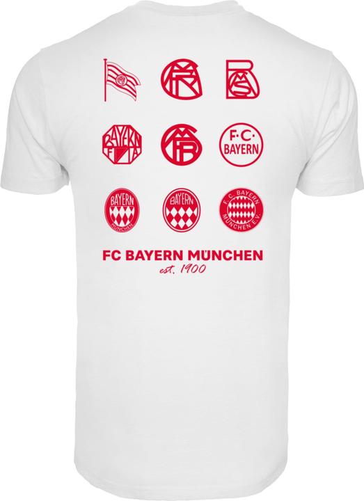 Image du produit FC Bayern München Logo History Red T-Shirt Round Neck - 112157 (XXL)