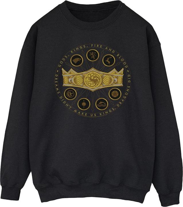 Game of Thrones Gods Kings Fire And Blood Sweatshirt
