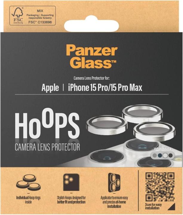 Produktbild PanzerGlass Hoops (1 Stück, Apple iPhone 15 Pro Max, Apple iPhone 15 Pro)