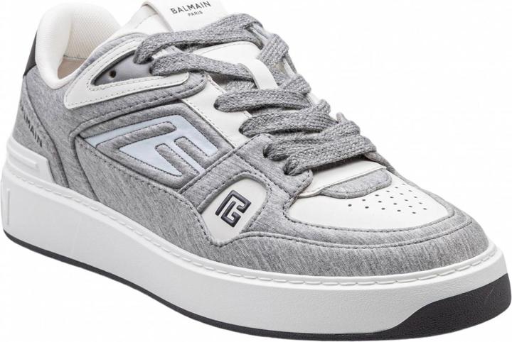 Immagine prodotto Balmain b-court sneakers in pile and leather color grey (42)