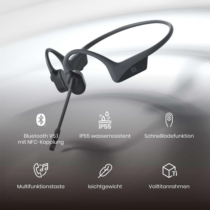 Actual product image Shokz OpenComm (ANC, 16 h, Wireless)