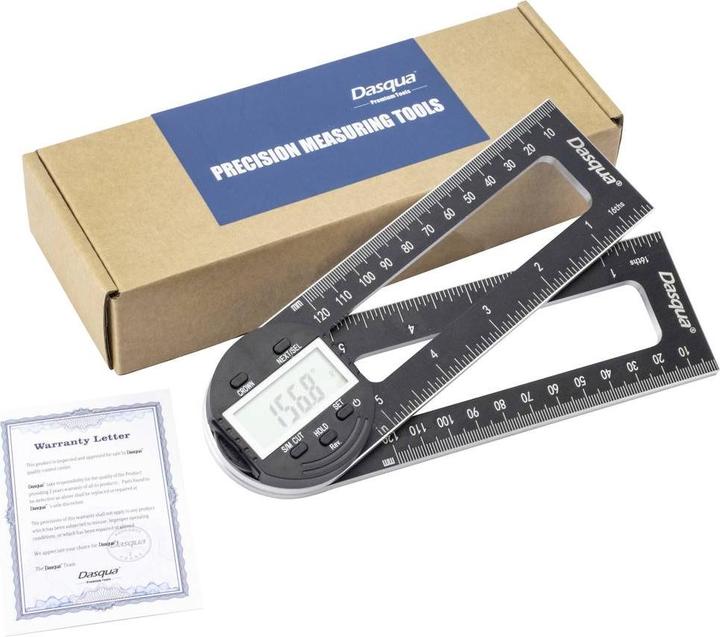 Image du produit Dasqua 1804-6771 Rapporteur d'angle numérique pour scies à onglet 280 mm 360 ° 1 pc.