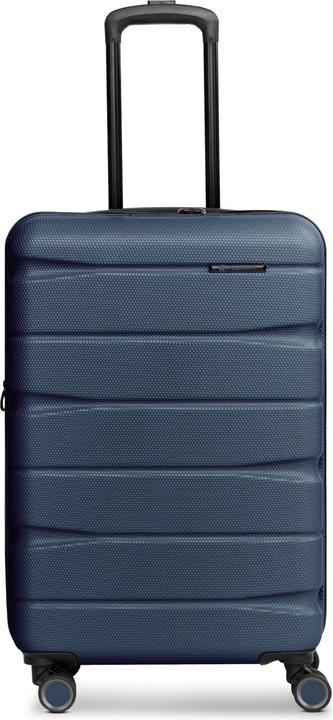 Franky Munich 4.0 4-Rollen Trolley M 66 cm mit Dehnfalte (74 l, L (90 - 115l))