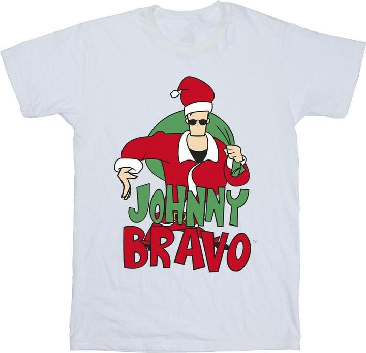Johnny Bravo Johnny Christmas TShirt (XXL)