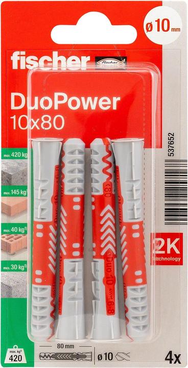 Produktbild Fischer DuoPower (4 Stk.)