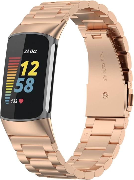Cover-Discount Fitbit Charge 6 - Edelstahl Armband Maschen (Edelstahl)