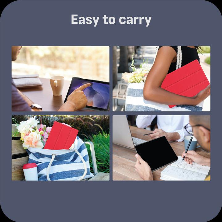 Actual product image Cazy Premium Smart Cover Compatible with Samsung Galaxy Tab A8 - Protective Case Cover - Automatic (Galaxy Tab A8)