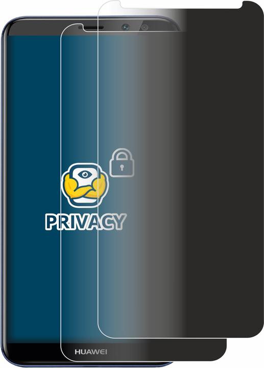 Actual product image BROTECT Anti-spy privacy film Blue light protection film (2 Piece, Mate 10 Lite)