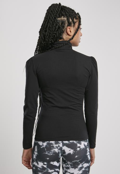 Image du produit Urban Classics Ladies Puffer Sleeve Turtleneck L/S (S)