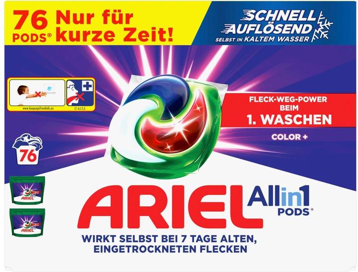 Produktbild Ariel All-in-1 (76 Waschgänge, Waschpods)