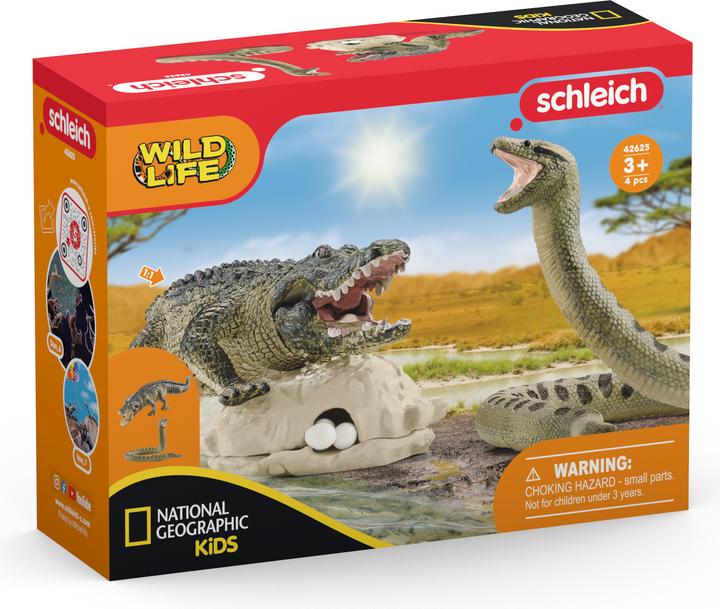 Produktbild Schleich Wild Life Gefahr im Sumpf
