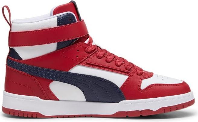 PUMA White-New Navy-Club Red