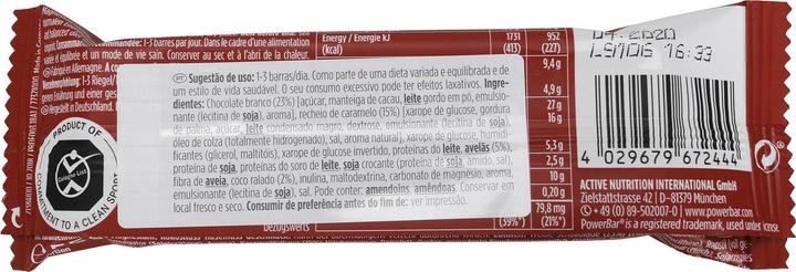 Produktbild Powerbar Ride Energy (Schokolade, Haselnuss, Karamell, 18 Stk., 990 g)