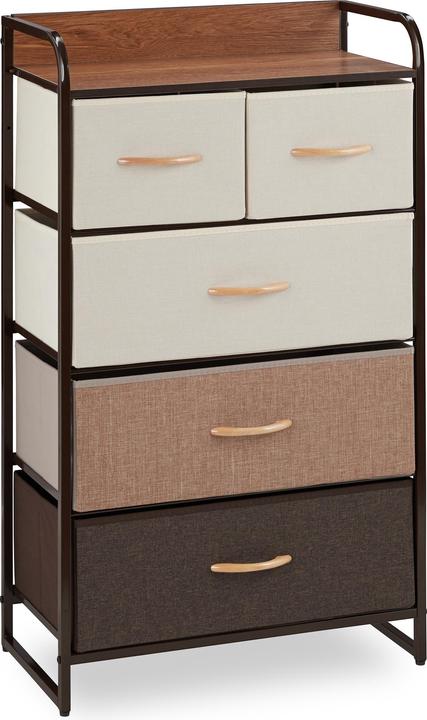 Actual product image Relaxdays Schubladenschrank (58 x 31.5 x 100 cm)