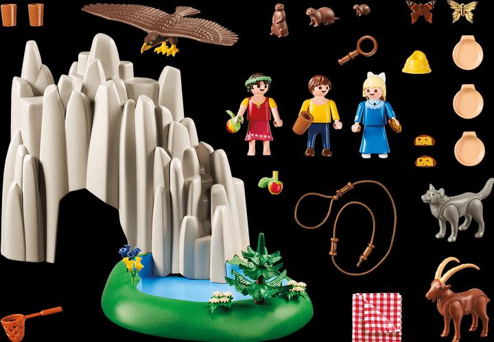 Produktbild Playmobil Am Kristallsee mit Heidi, Peter und Clara (70254, Playmobil Heidi)
