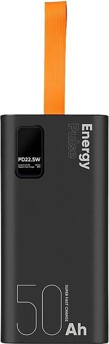 Produktbild Obal:Me EnergyPulse Powerbank 50000mAh 22.5W Black (50000 mAh, 23000 W, 23000 Wh)