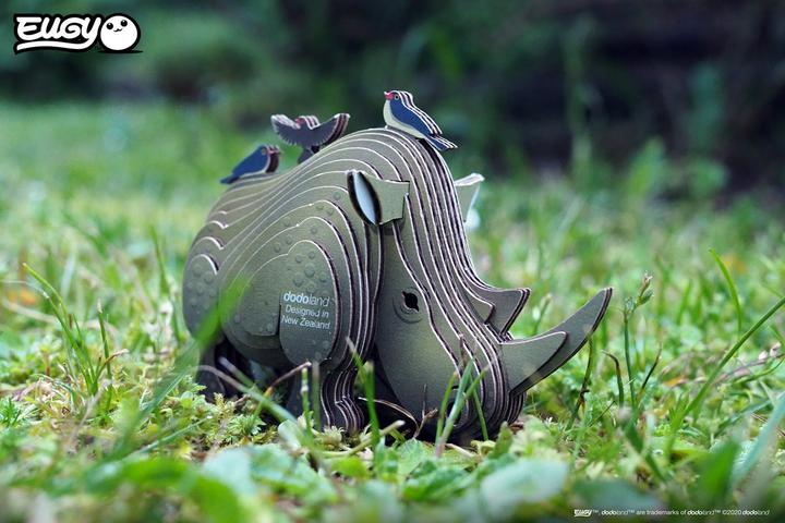 Immagine prodotto Eugy Rinoceronte - 3D Kit modello di figure in cartone