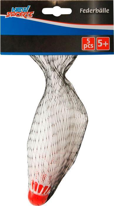 Image du produit New Sports 6 volants en plumes blanc