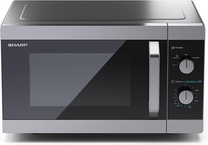 Produktbild Sharp Microwave oven YC-MS31E-S Free standing, 900 W, Silver (23 l)
