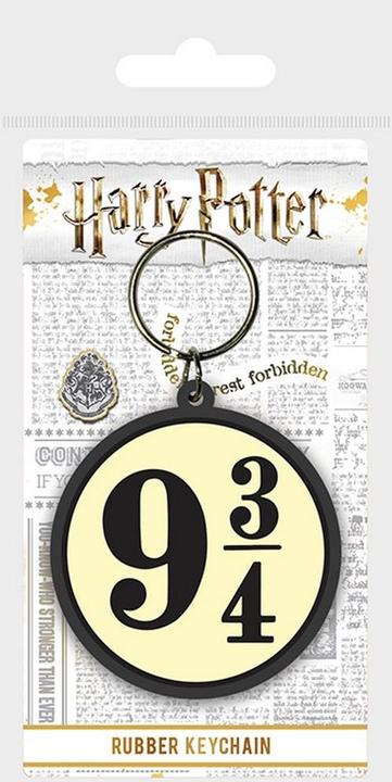 Actual product image Rubber Keychain Platform 9 34