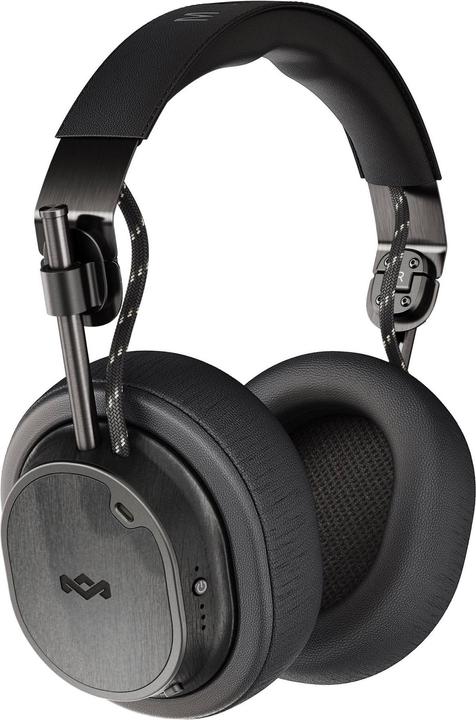 Image du produit House of Marley Casque Bluetooth supra-auriculaire Exodus avec contrôle actif du bruit (ANC, 30 h, Filaire, Sans fil)