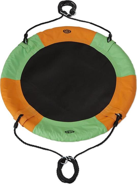Actual product image Nils CAMP Stork's Nest Swing NB5003 Orange-Green 90 cm
