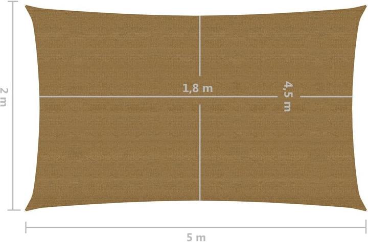 Image du produit VidaXL Sonnensegel (200 x 500 cm)