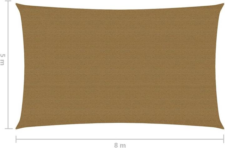 Produktbild VidaXL Sonnensegel (500 x 800 cm)
