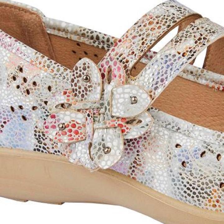 Actual product image Boulevard - Sandales FLEURS - Femmes (38)