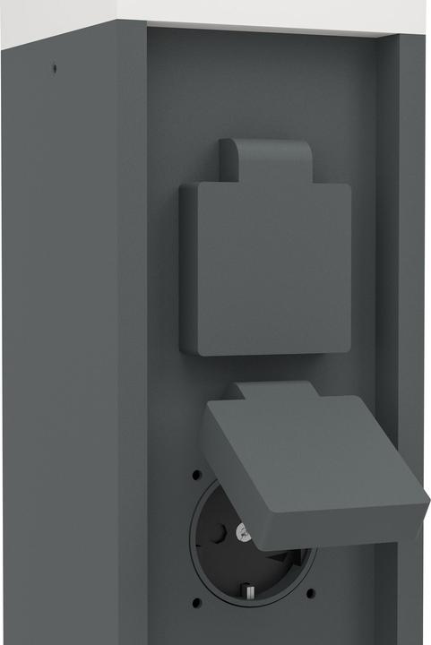 Produktbild EGLO GARTEN-STECKDOSENSÄULE E27 / PARK 5 SCHW. 901032 (E27, IP54)