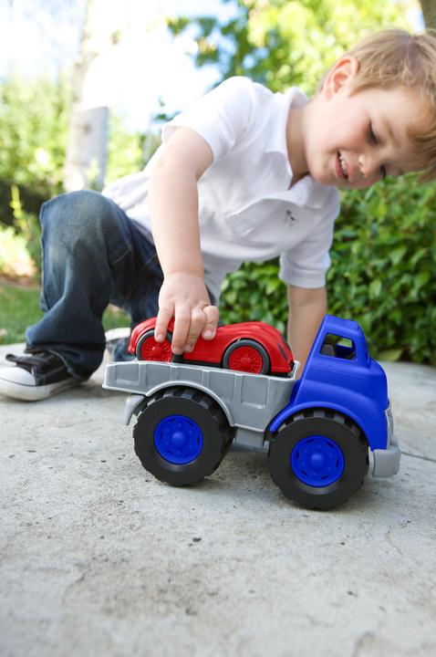 Produktbild Green Toys Flatbed with Race Car