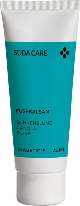 Immagine prodotto Süda Care SÜDAcare DIBABETICS Balsamo per i piedi 75 ml (Pediluvio, 75 ml)