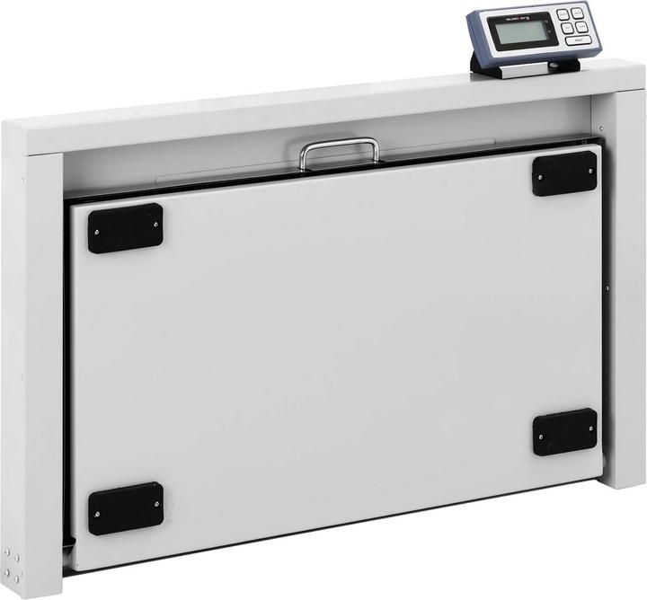Produktbild Steinberg Bodenwaage Tierwaage Plattformwaage 150 kg/50 g klappbar Antirutschmatte LCD