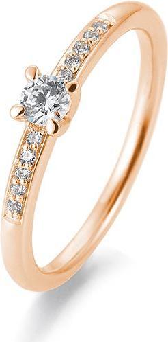 Breuning Verlobungsring Pavé (48, 750/18 K Gold)