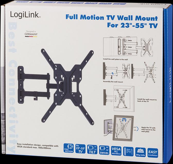 Actual product image LogiLink BP0016 (Wall, 55", 30 kg)