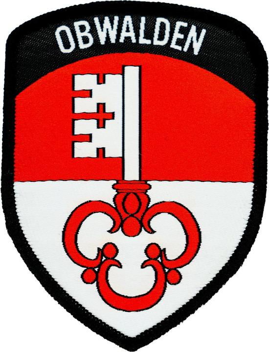Charlie Mike Klettabzeichen Kantonswappen Obwalden