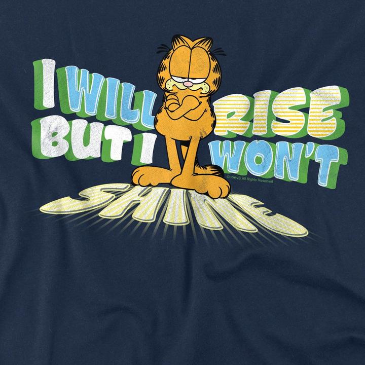 Produktbild Garfield Rise Not Shine TShirt (XXL)