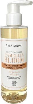 Alma Secret Camellia Bloom Gesichtsreinigungsöl mit veganen Kollagen-, Redupore- und Grüntee-Extrakten 200ml (Öl, 200 ml)