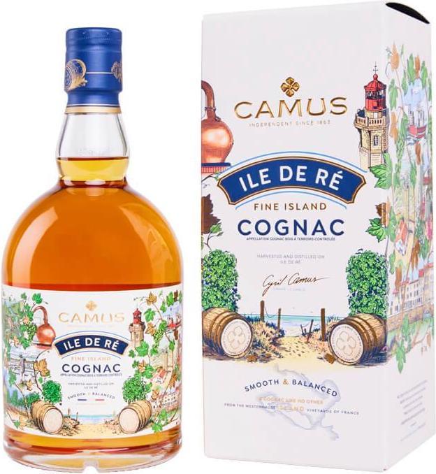 Produktbild Camus Ile de Re Fine island Elegance Cognac mit Etui (1 x 70 cl)