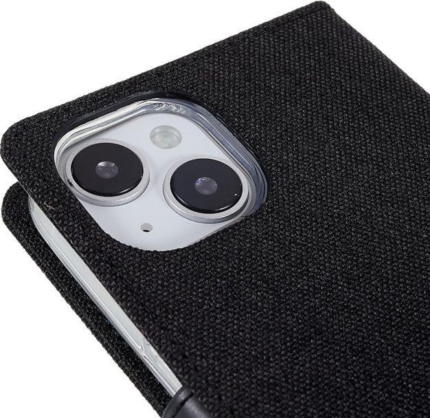 Actual product image Goospery Canvas Diary Series (Apple iPhone 14 Plus)