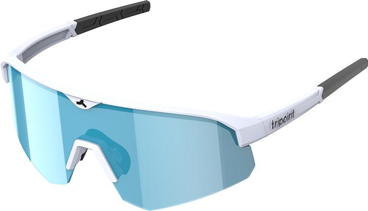 Tripoint sonnenbrille lake victoria (matt white, Smoke, Blue Multi)