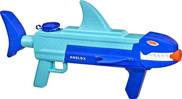 Actual product image Nerf Super Soaker Roblox SharkBite SHRK 500 (Tank Integrated)