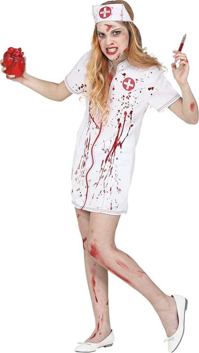 Actual product image Widmann Zombie nurse children's costume (128)