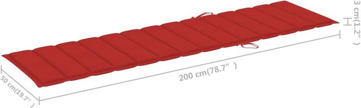 Immagine prodotto VidaXL Hayder (200 x 50 x 3 cm)