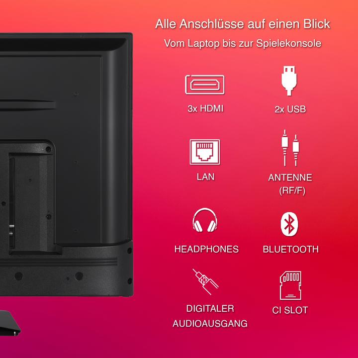 Produktbild Telefunken D55U750X2CWI (55", LED, 4K, 2024)