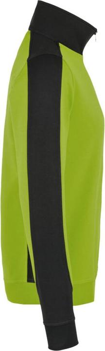 Actual product image Hakro Zip sweatshirt Contrast Performance kiwi/anthr. 4XL (4XL)