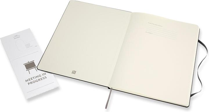 Actual product image Moleskine Professional Notebook XXL, Hard Cover, Black (Special ruling, Hardcover)