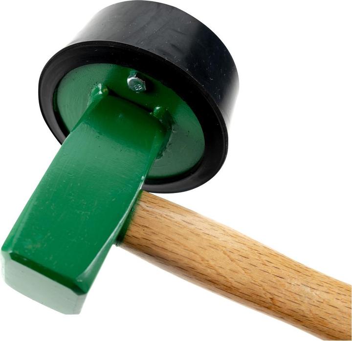 Produktbild Sanpro Plattenlegerhammer / Pflasterhammer rund 2500 g (2706 g)