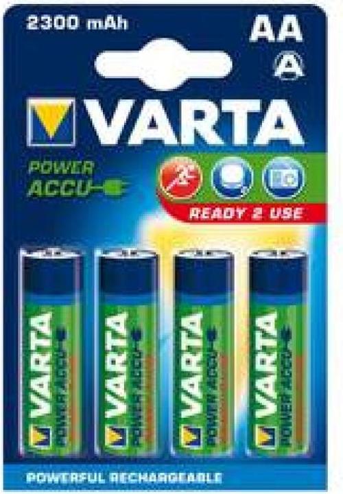 Actual product image Varta Rechargeable Accu (4 pcs., AA, 2400 mAh)